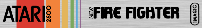 Fire Fighter logo for Atari 2600